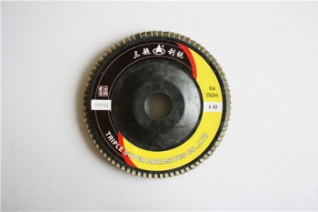 棕剛玉，125塑蓋百葉片反面